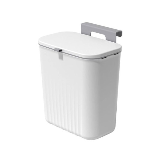 Home Use HUH-0151 Κάδος Απορριμμάτων Πλαστικός για Ντουλάπι Λευκός 9lt
