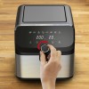 Tefal Easy Fry Air Fryer 7.5lt EY855D Silver