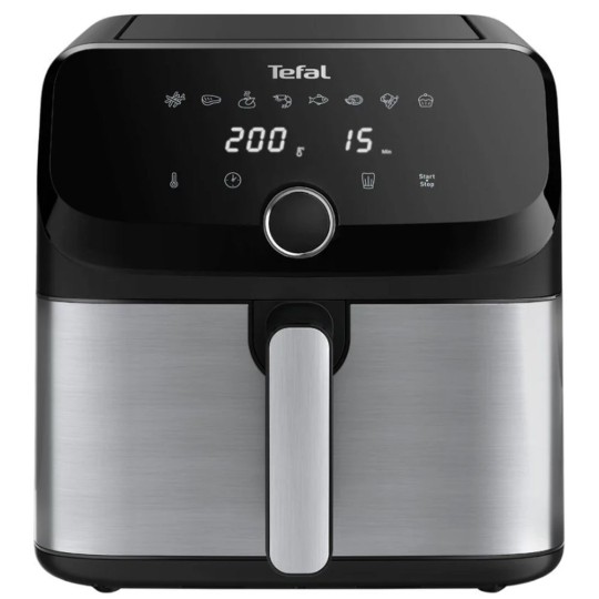 Tefal Easy Fry Air Fryer 7.5lt EY855D Silver