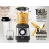 Bruno Blender for Smoothies with Glass Jug 1.8lt 1500W Inox BRN-0254