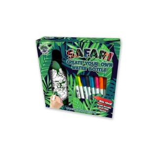 Splat Planet Μπουκάλι Παιδικό Παγούρι Safari Animals Αλουμινίου 600ml