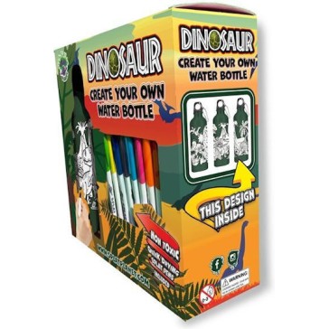 Splat Planet Μπουκάλι Παιδικό Παγούρι Δεινόσαυρος  Αλουμινίου 600ml