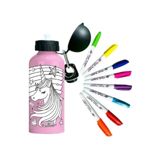 Splat Planet Μπουκάλι Παιδικό Παγούρι Unicorn Αλουμινίου 600ml