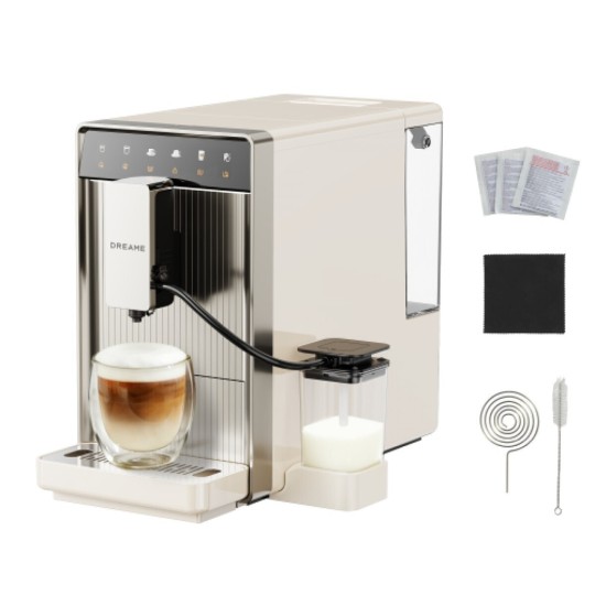 Dreame Ecceluxe Slim Πλήρως Aυτόματη Mηχανή Espresso Stainless Steel