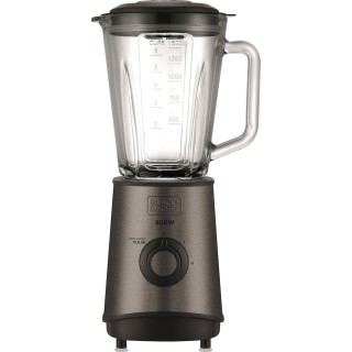 Black & Decker Blender with Glass Jug 1.5 lt 800W Gray BXJB800E