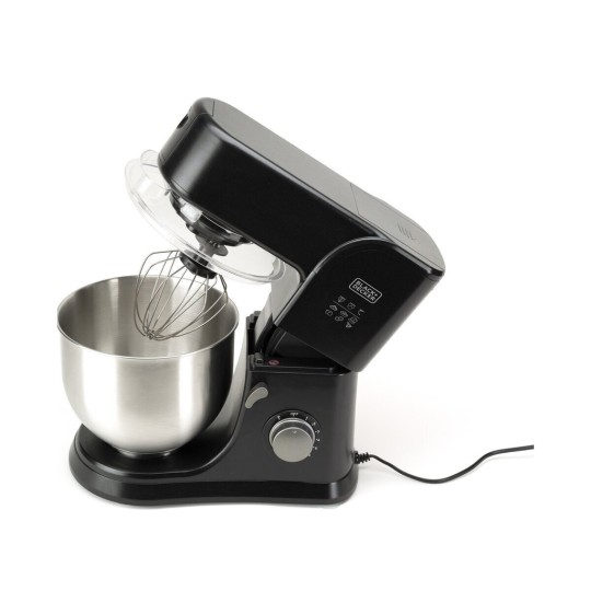 Black & Decker Stand Mixer 1000W with Stainless Mixing Bowl 5.2lt BXKM1001E