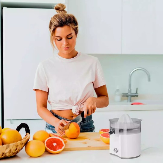 Black & Decker Ηλεκτρικός Στίφτης Εσπεριδοειδών BXCJ40E 40W Λευκός