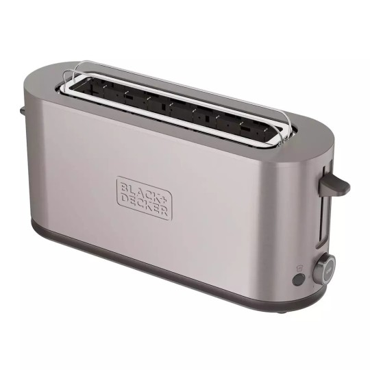 Black & Decker BXTO1002E Toaster 2 Slots 1000W Inox