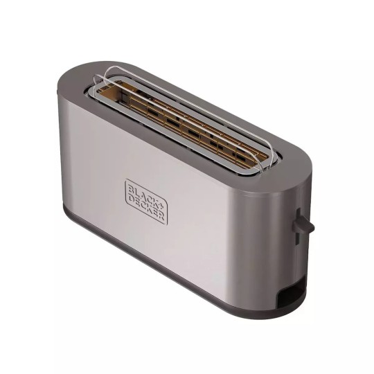 Black & Decker BXTO1002E Toaster 2 Slots 1000W Inox