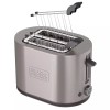 Black & Decker Toaster 2 Slots 900W Inox BXTO901E