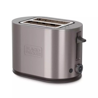 Black & Decker Toaster 2 Slots 900W Inox BXTO901E
