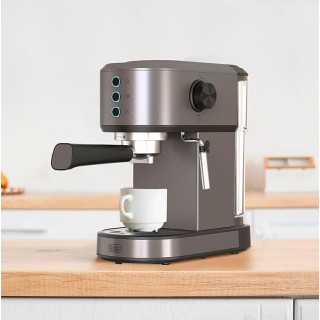 Black & Decker Automatic Espresso Machine 1350W Black ES9200090B
