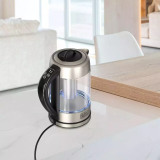Black & Decker Kettle 1.7lt 2200W Silver BXKE2205E