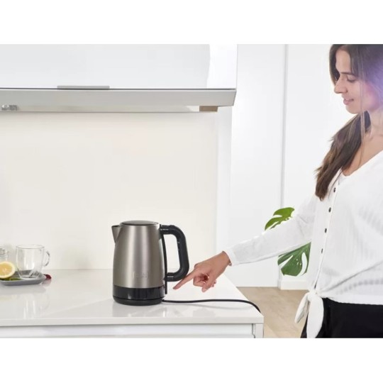 Black & Decker BXKE2201E Kettle 1.7lt 2200W Silver BXKE2201E