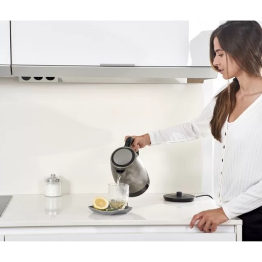 Black & Decker BXKE2201E Kettle 1.7lt 2200W Silver BXKE2201E