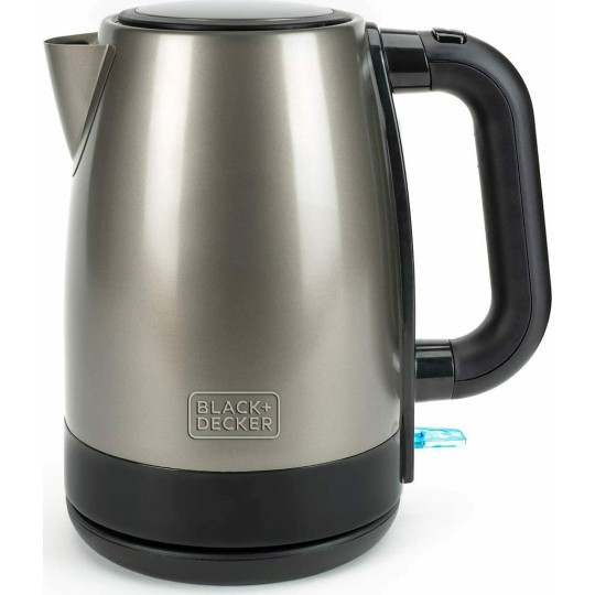 Black & Decker BXKE2201E Kettle 1.7lt 2200W Silver BXKE2201E Black & Decker BXKE2201E Kettle 1.7lt 2200W Silver BXKE2201E