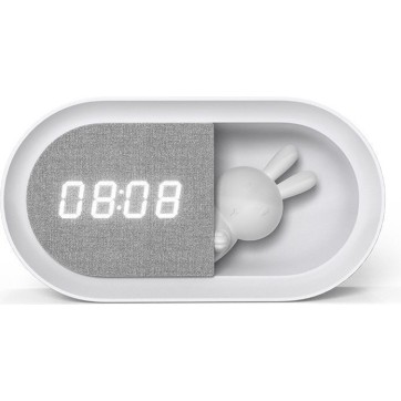 Forever Light Alarm clock with LED Bunny FNL-05