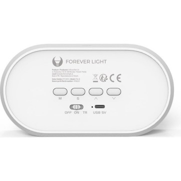 Forever Light Alarm clock with LED Bunny FNL-05