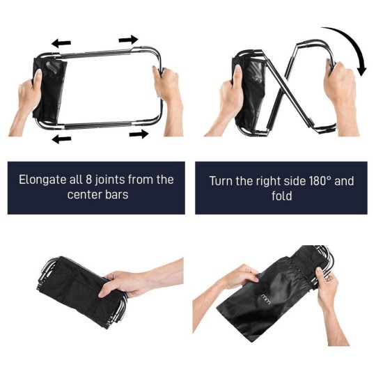 Mikamax Πτυσσόμενο Σκαμπό Τσέπης (Foldable Pocket Stool)