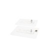 HOME USE HUH-0162 Ράφι Τοίχου Αλουμινίου 30x5x13cm Μαύρο