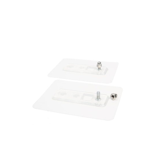 HOME USE HUH-0162 Ράφι Τοίχου Αλουμινίου 30x5x13cm Μαύρο
