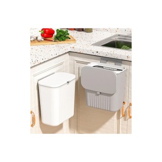 HOME USE HUH-0152 Κάδος Απορριμμάτων 9lt 26x16x29cm Γκρι