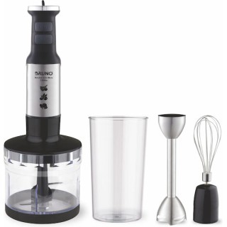 BRUNO BRN-0250 Ραβδομπλέντερ 1700W Σετ 3 σε 1 Inox-μαύρο