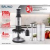 BRUNO BRN-0250 Ραβδομπλέντερ 1700W Σετ 3 σε 1 Inox-μαύρο