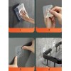 HOME USE HUH-0159 Γωνιακό Ράφι Τοίχου Αλουμινίου, 28x5.5x21cm, Μαύρο HOME USE HUH-0159 Γωνιακό Ράφι Τοίχου Αλουμινίου, 28x5.5x21cm, Μαύρο