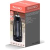 BRUNO BRN-0185 Ηλεκτρική Εντομοπαγίδα με UV Λυχνία 6W Μαύρη
