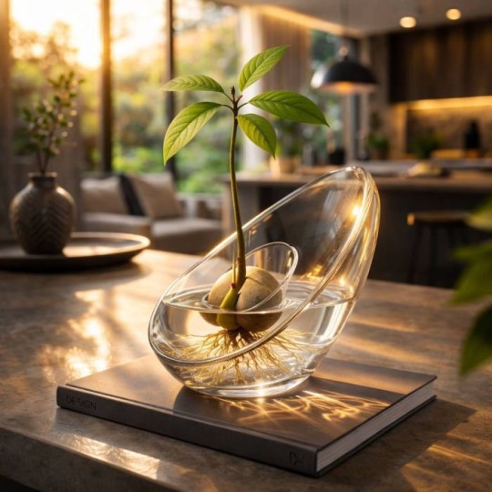 Mikamax Avocado Vase: Όταν το Design Συναντά τη Φύση