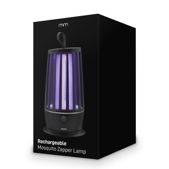 Mikamax Rechargeable Mosquito Zapper Lamp Tech