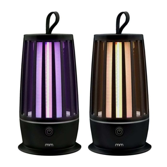 Mikamax Rechargeable Mosquito Zapper Lamp Tech