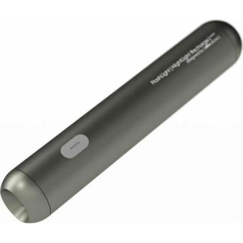 Allocacoc Rechargeable Flashlight LED with Maximum Brightness 600lm Gray