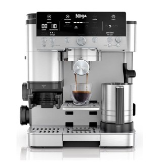 Ninja Luxe Cafe Premier Espresso Coffee Machine Silver (ES601EU)