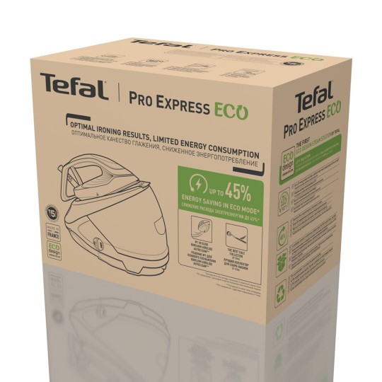 Tefal Pro Express Eco Σύστημα Σιδερώματος Πίεσης 7.6bar με Δοχείο 1.8lt GV9E22E0