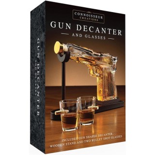 The Source Gun Decanter & Glasses Set