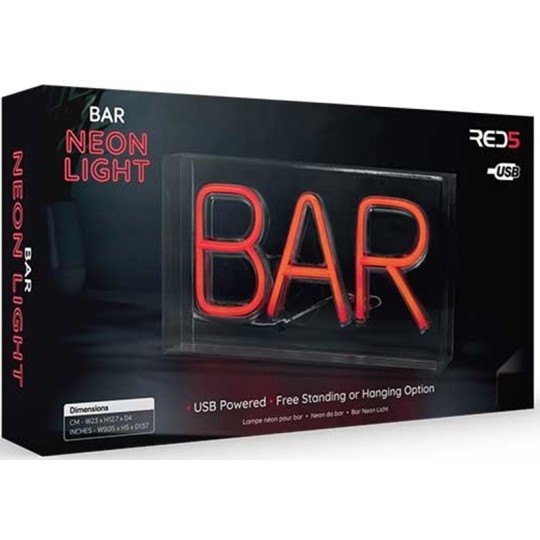 The Source Boxed Red Bar Light Διακοσμητικό Φωτιστικό LED
