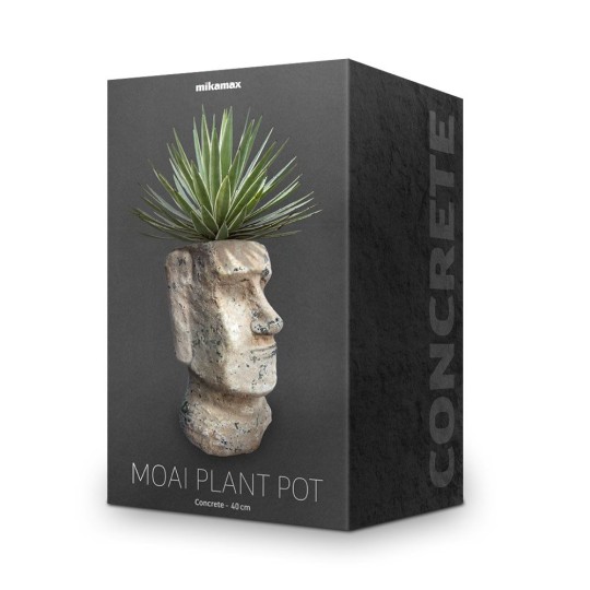 Mikamax Moai Plant Pot Γλάστρα 40cm 04983