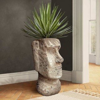 Mikamax Moai Plant Pot Γλάστρα 40cm 04983