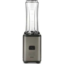 Black & Decker Blender With Plastic Jug 600 ml 350W Gray BXJBA350E