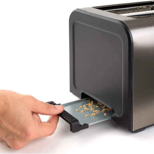 Black & Decker BXTO900E Toaster 2 Slots 900W Inox