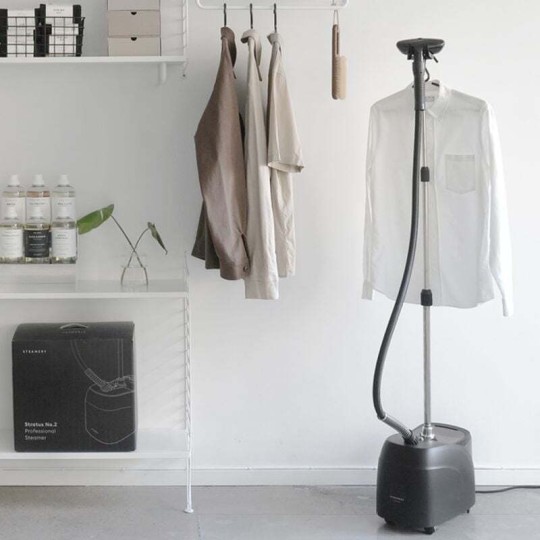 Steamery Stockholm Stratus Garment Steamer Floor 1850W with Tank 3.2lt Black