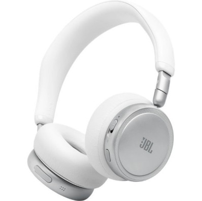 JBL Live 680NC Ασύρματα Bluetooth On Ear Ακουστικά Λευκά