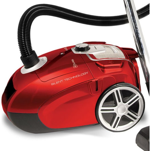 Gruppe VCB 46A15F-70 Ηλεκτρική Σκούπα 700W με Σακούλα 3lt Κόκκινη