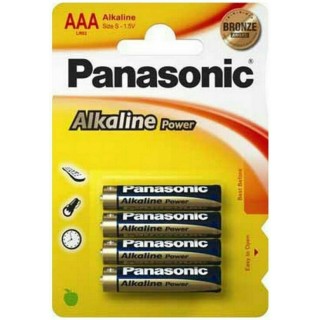 Panasonic Alkaline Power Μπαταρίες AAA 1.5V 4τμχ