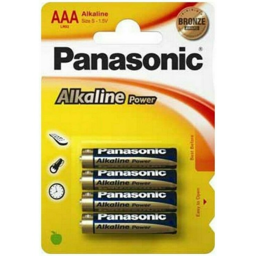 Panasonic Alkaline Power Μπαταρίες AAA 1.5V 4τμχ