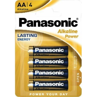 Panasonic Alkaline Power Μπαταρίες AA 1.5V 4τμχ