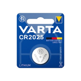 VARTA CR2025 Lithium 6025 μπαταρία λιθίου ρολογιών 3V 1τμχ VARTA CR2025 Lithium 6025 μπαταρία λιθίου ρολογιών 3V 1τμχ