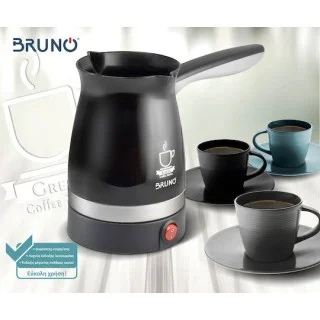 BRUNO BRN-0187 Ηλεκτρικό Μπρίκι 1000W 250ml Μαύρο BRUNO BRN-0187 Ηλεκτρικό Μπρίκι 1000W 250ml Μαύρο